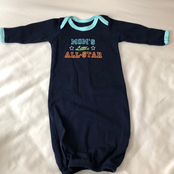 Luvable Friends Longsleeve Sleepgowns - 0-6 months - Picture 3 of 4